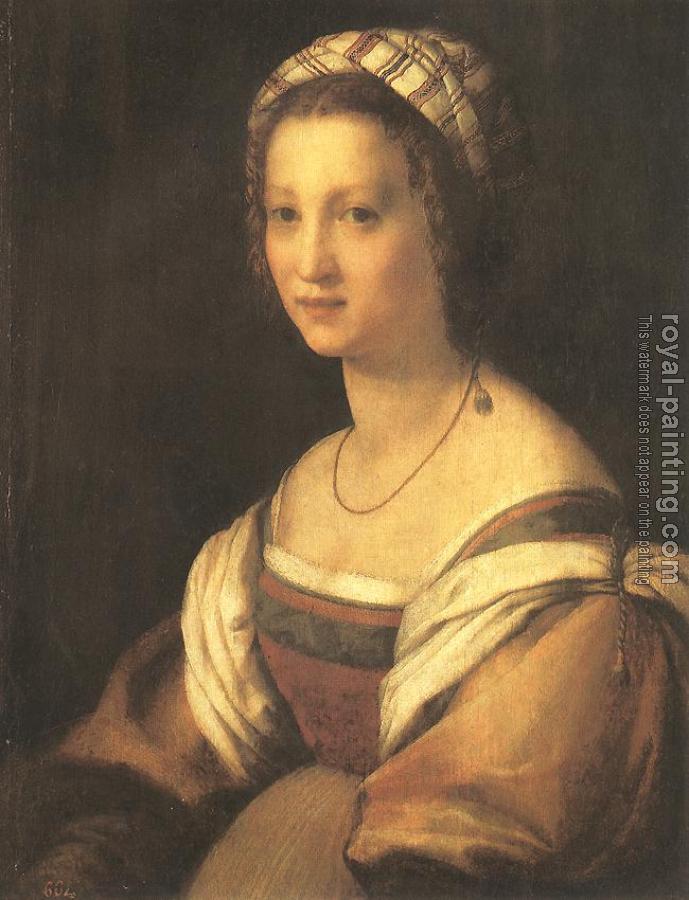 Andrea Del Sarto : Portrait of the Artist's Wife